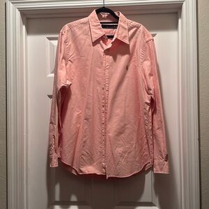 ralph lauren button down size XL orange